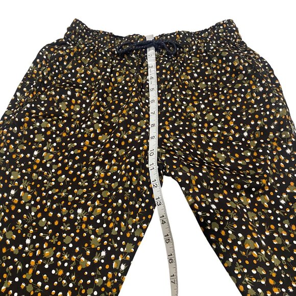 Scotch & Soda Nina Mid-Rise Tapered Jogger in Floral Cinnamon Spice Size S / 30 - Picture 10 of 11